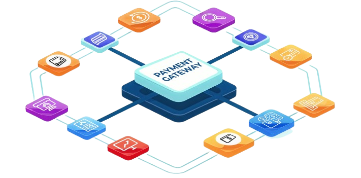 Payment Gateway Illustration